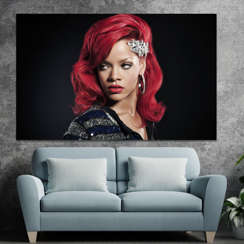 Πίνακας σε καμβά Rihanna